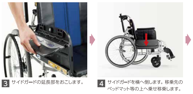マーケット 車椅子 車イス 自走式 メーカー欠品中 納期未定 代引き不可ミキ トランスファーボード付きアルミ自走式式車いす ラクーネ2 LK-2  ノーパンクタイヤ